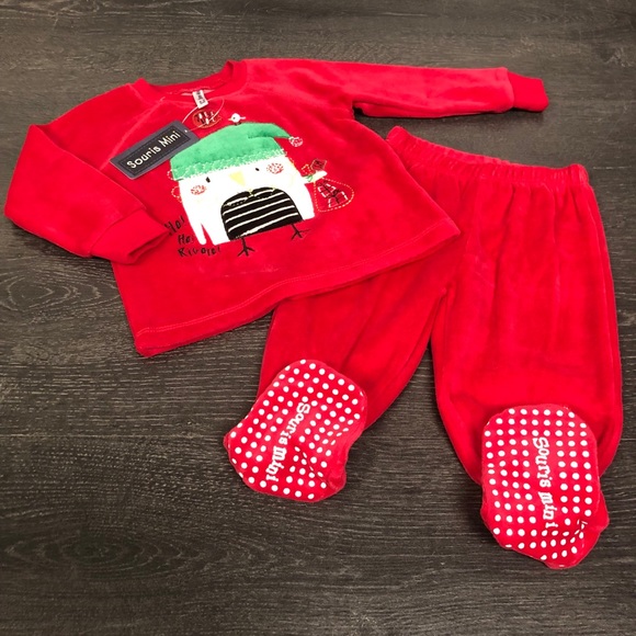 Pyjama velvet - 6-9 months - Picture 2 of 5